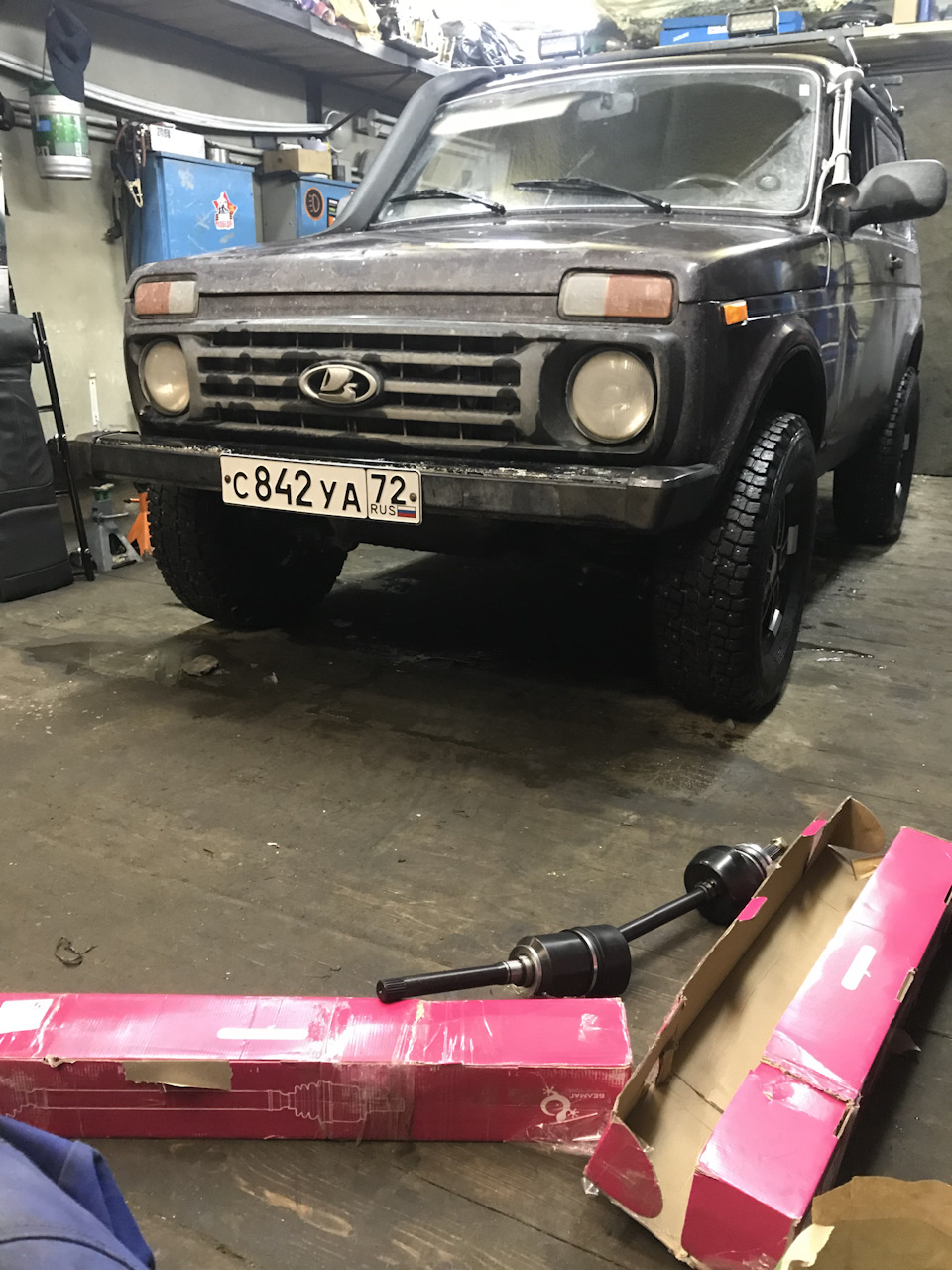 Новые привода — Lada 4x4 3D, 1,7 л, 2010 года | своими руками | DRIVE2