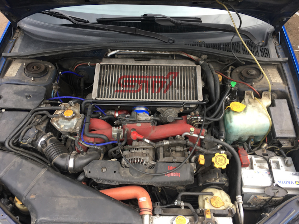 №48 Докинул тюнячек — Subaru Impreza WRX (GD, GG), 2 л, 2002 года ...