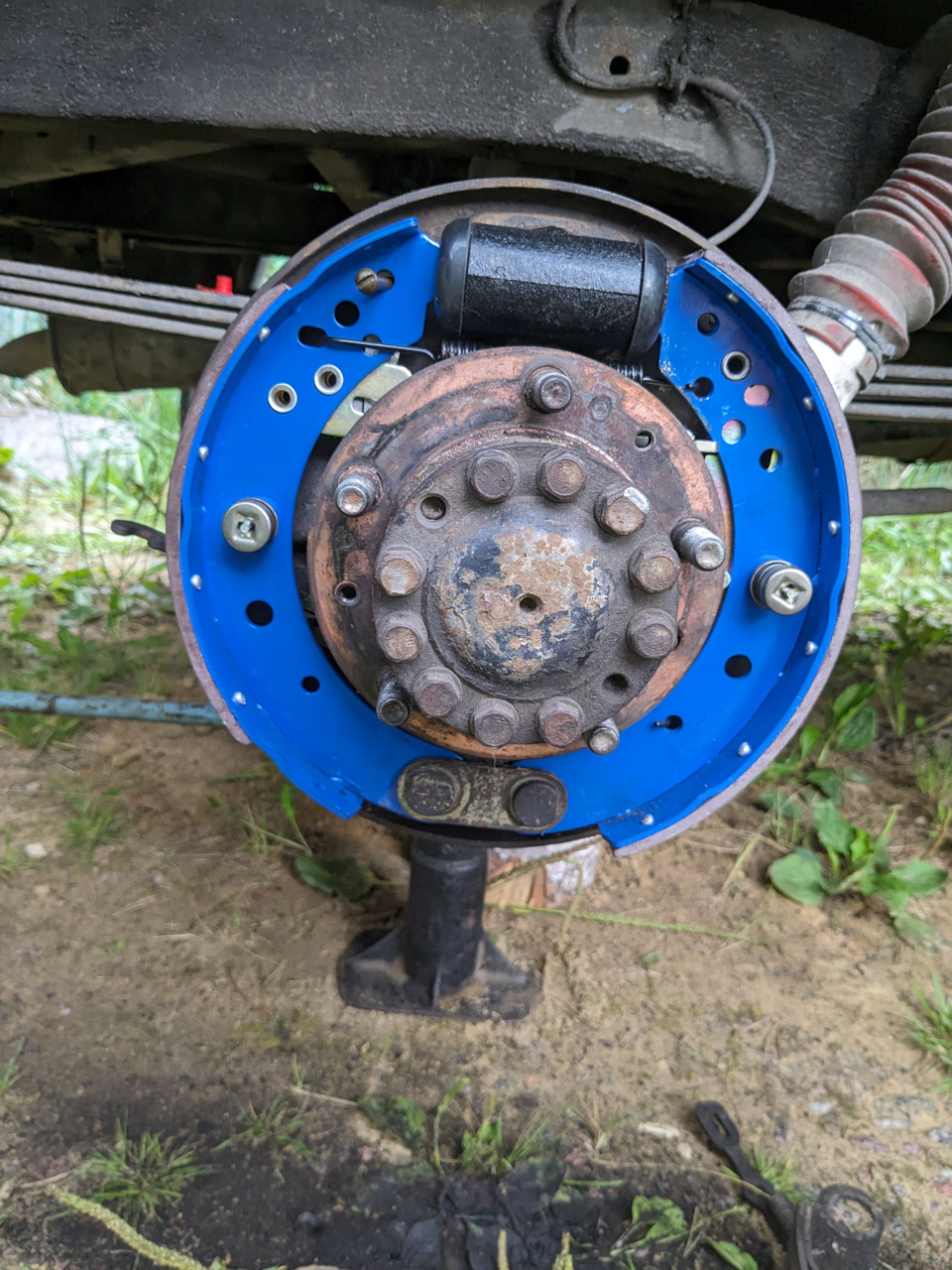 Задние тормоза — УАЗ Patriot, 2,7 л, 2015 года | своими руками | DRIVE2