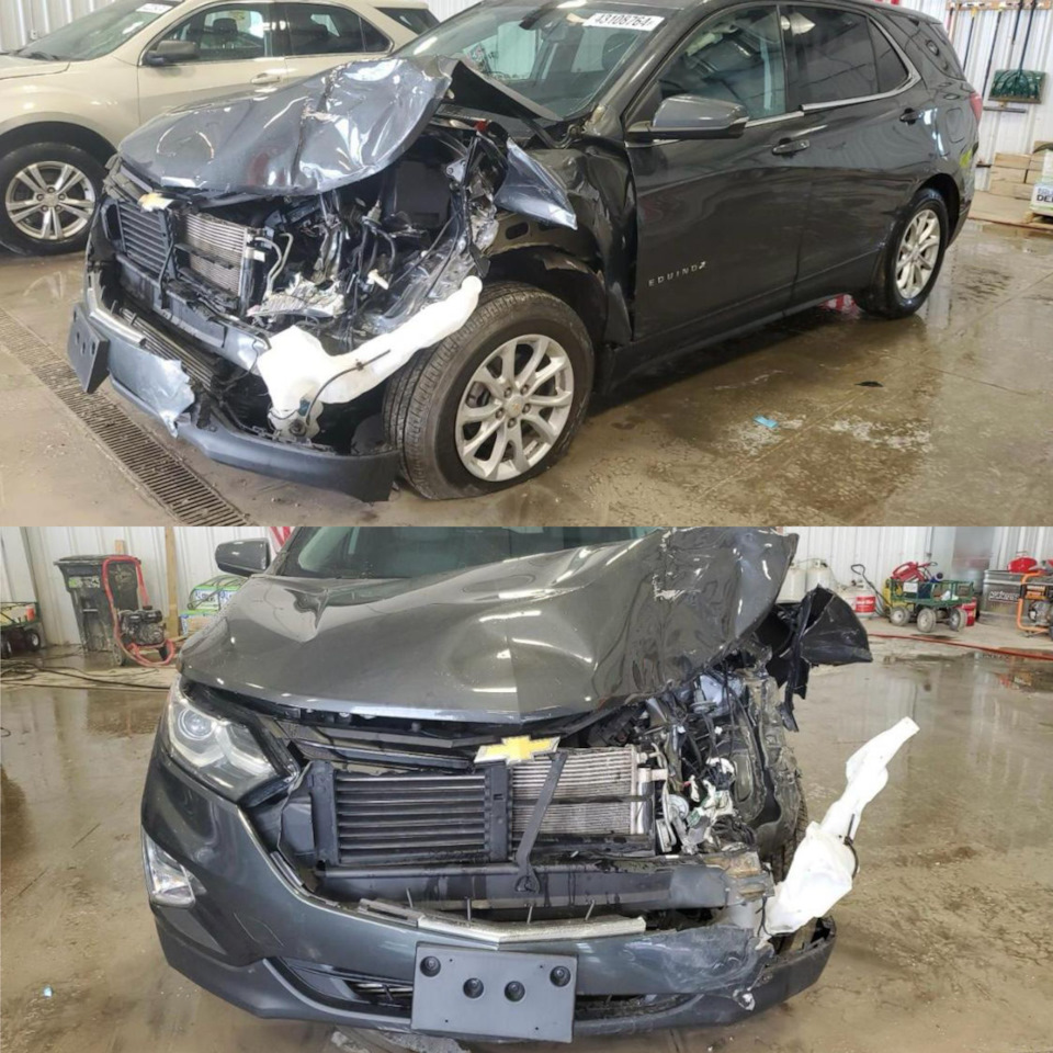 Эквинокс за 1100$ — Chevrolet Equinox (3G), 1,5 л, 2019 года | покупка ...