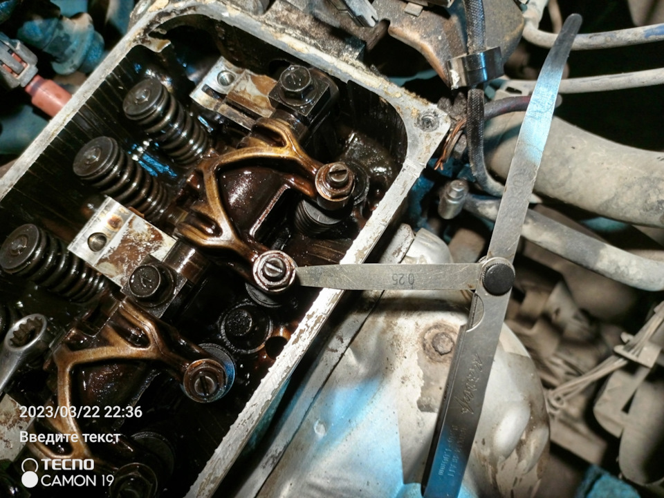 Замена МСК, ГРМ, регулировка клапанов. — DRIVE2