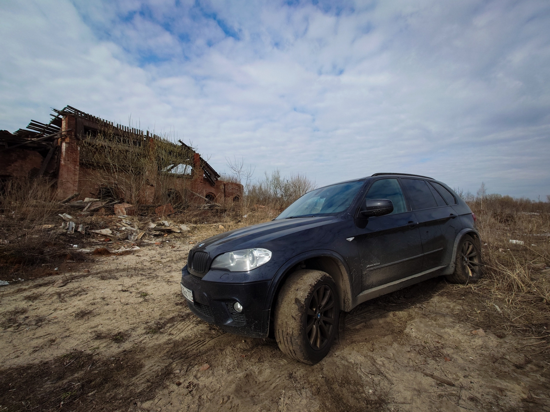 Заброшенный кирпичный завод в Зарайске. — BMW X5 (E70), 3 л, 2012 года |  покатушки | DRIVE2