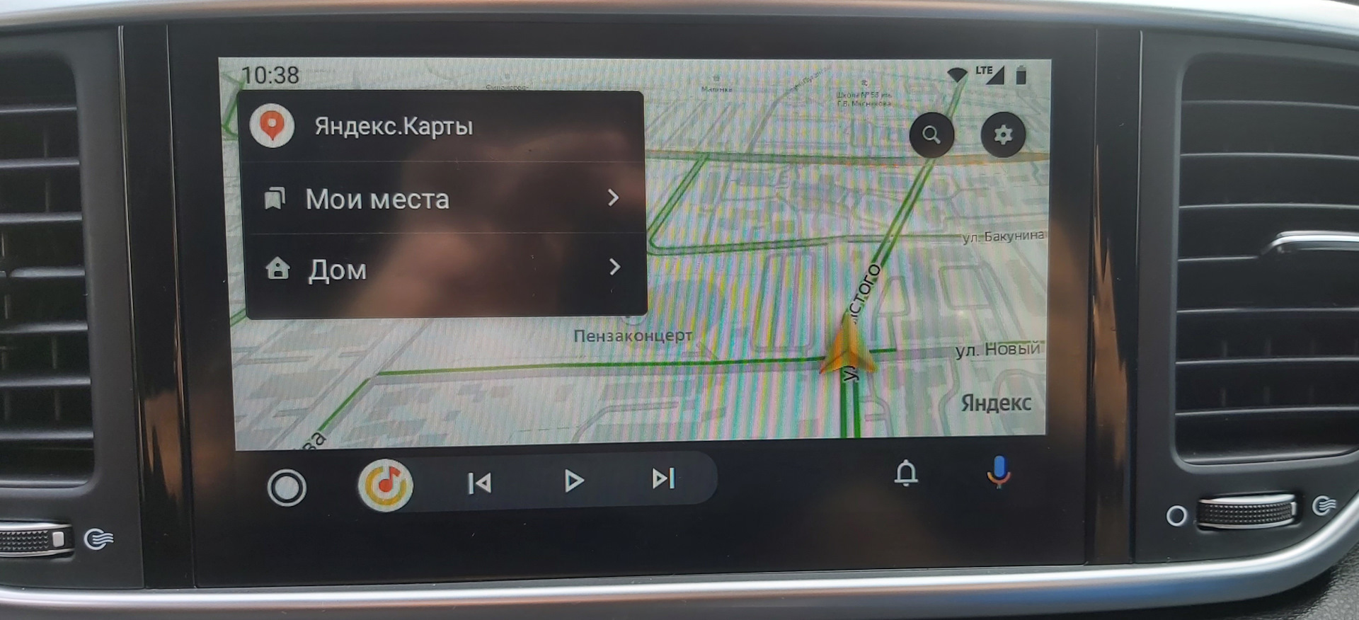 Яндекс Карты доступны на Android Auto и Car Play — KIA Sportage (4G), 2 л,  2021 года | аксессуары | DRIVE2