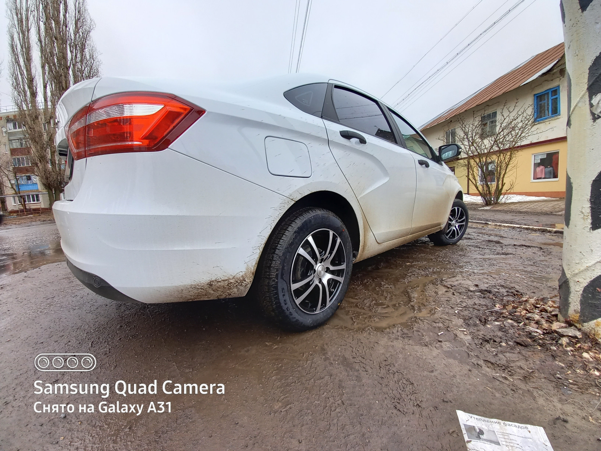 #15 СКАД Дели Алмаз на лето — Lada Vesta, 1,6 л, 2020 года | колёсные ...