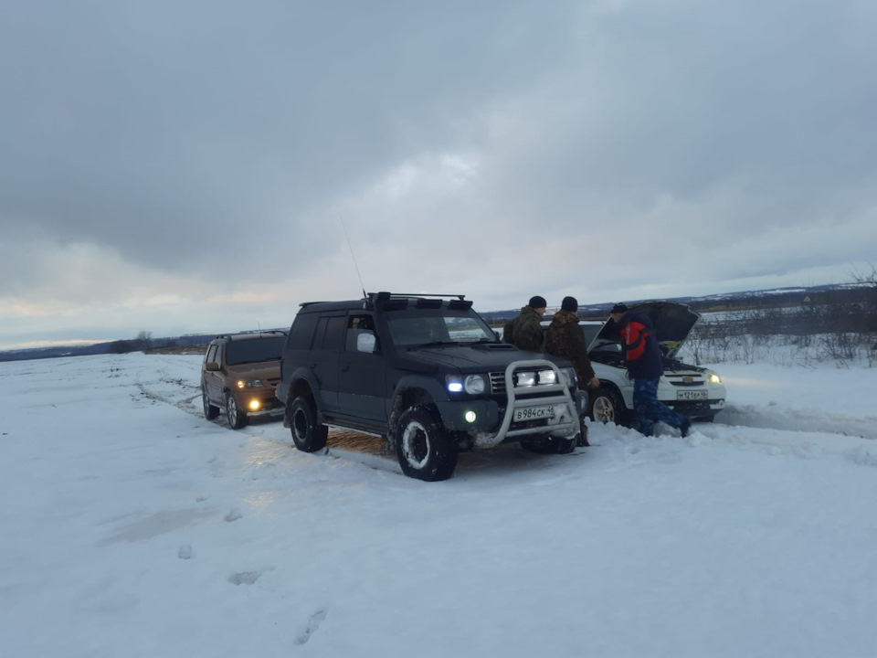 Загорелась лампочка давления масла. — Mitsubishi Pajero (2G), 2,5 л ...