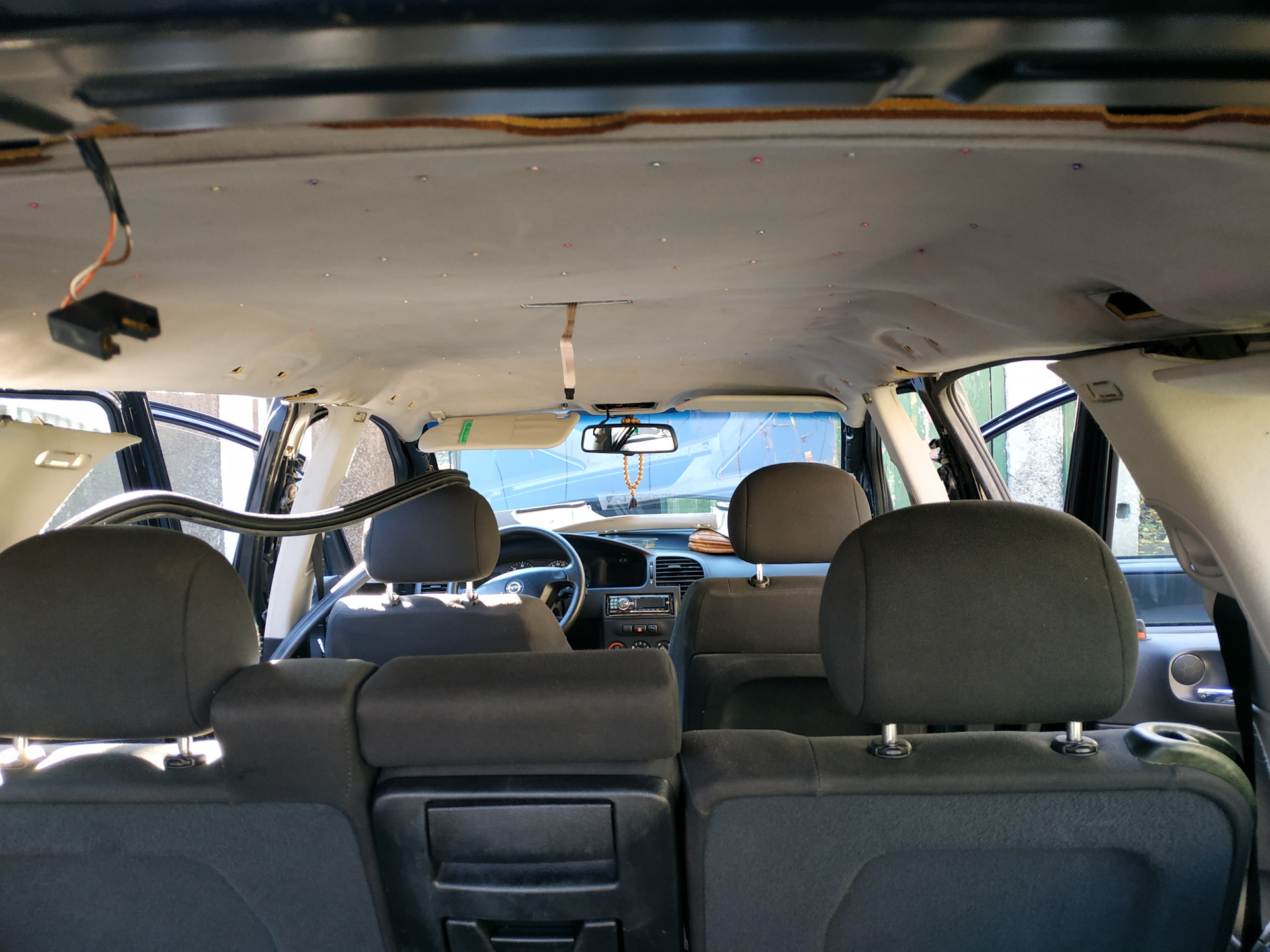 Как снять потолок опель зафира б Ремонт потолка. Окончание. - Opel Zafira A, 2 л, 2003 года своими руками DRIVE2