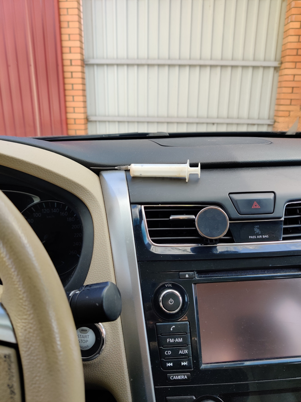 Форсунки омывателя — Nissan Teana (L33), 2,5 л, 2015 года | своими ...