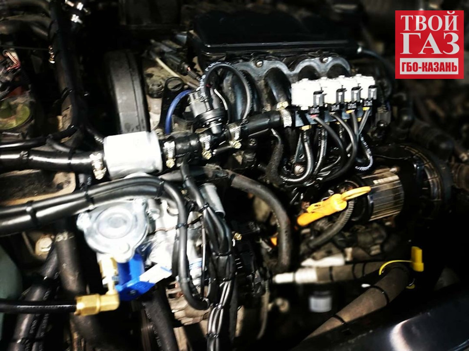 Установка газа на Skoda Octavia в г. Казань — Единый Газовый Сервис ...
