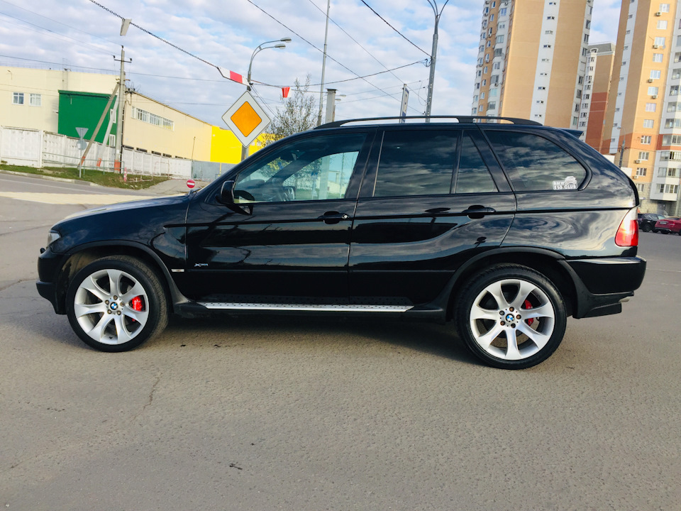 Замена дисков - BMW X5 (E53), 4,8 л, 2004 года колёсные диски DRIVE2