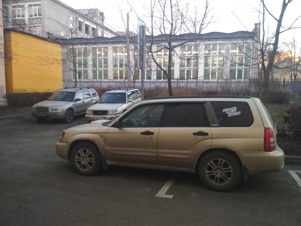 Фото в бортжурнале Subaru Forester (SG)