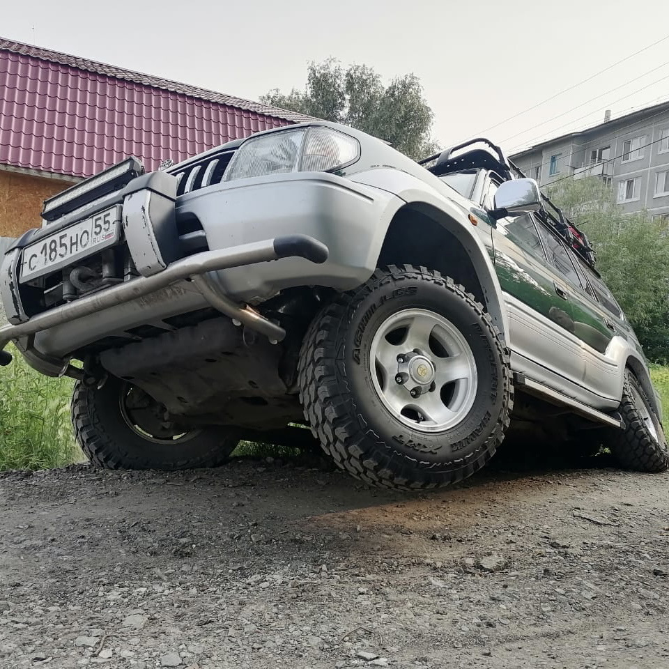 Первые 300000 — Toyota Land Cruiser Prado 90-series, 3,4 л, 1997 года |  путешествие | DRIVE2