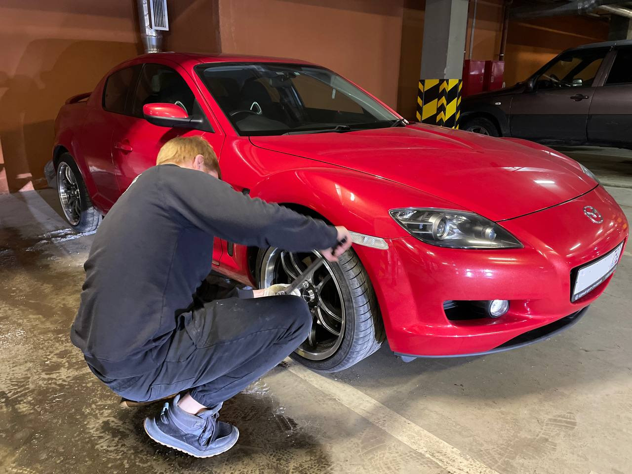 EP6 Обменял диски. Задние колеса теперь не задевают крыло — Mazda RX-8 ...