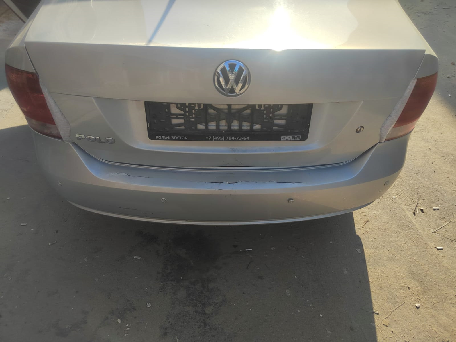 Ремонт после ДТП — Volkswagen Polo Sedan, 1,6 л, 2014 года | кузовной ...