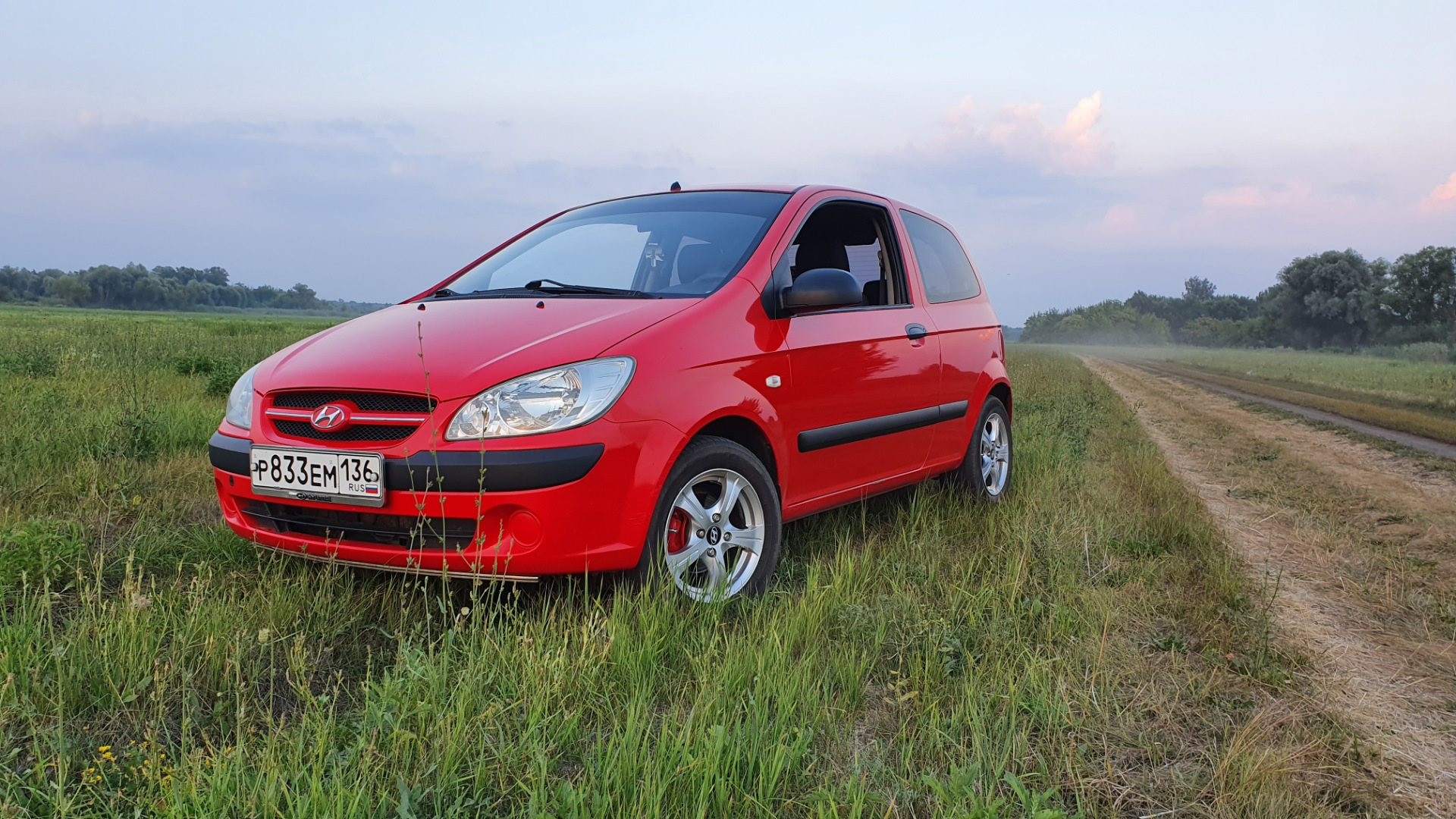 Hyundai Getz с панорамной крышей