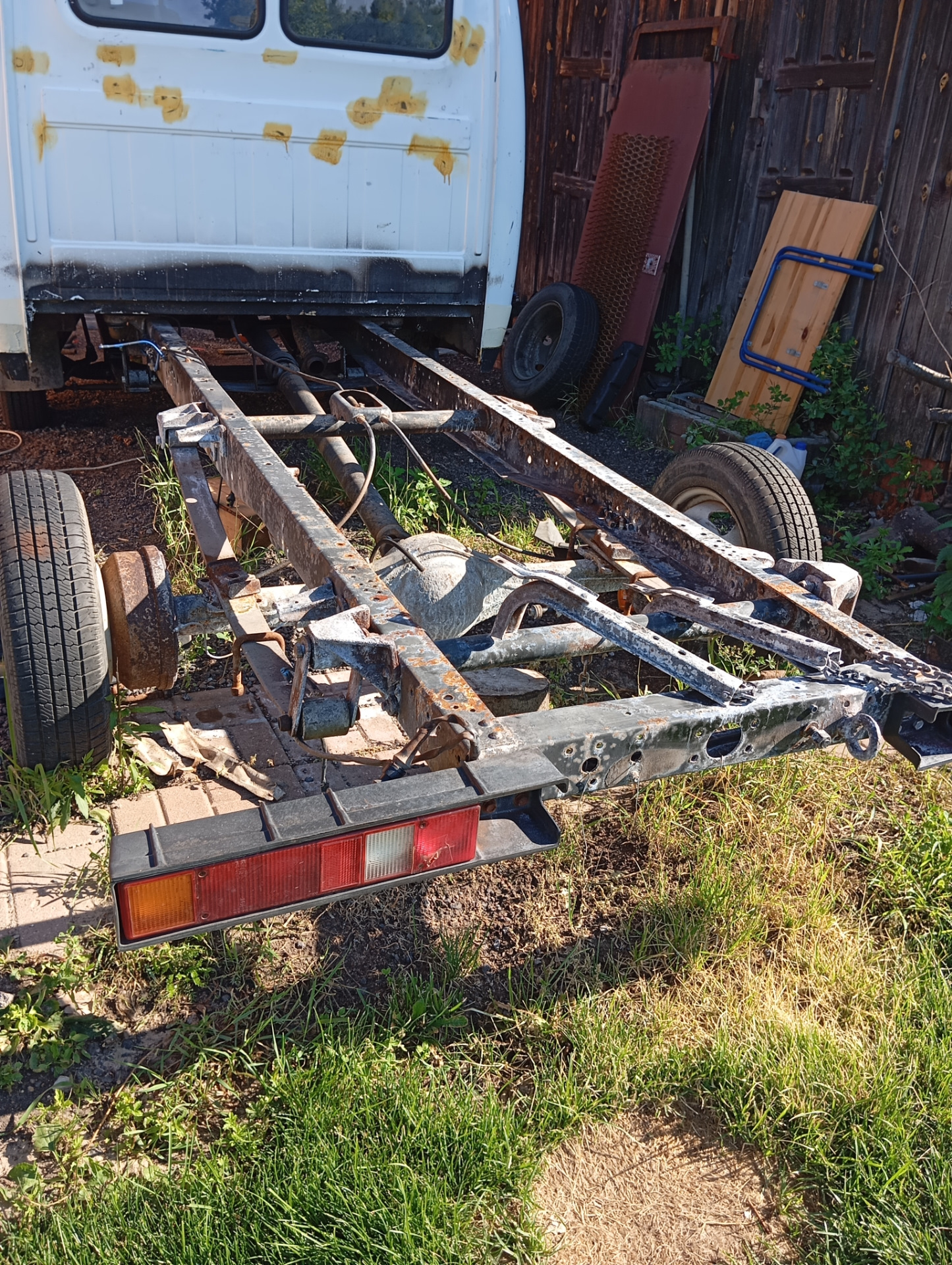 Покраска рамы — ГАЗ Газель, 2,9 л, 2012 года | своими руками | DRIVE2