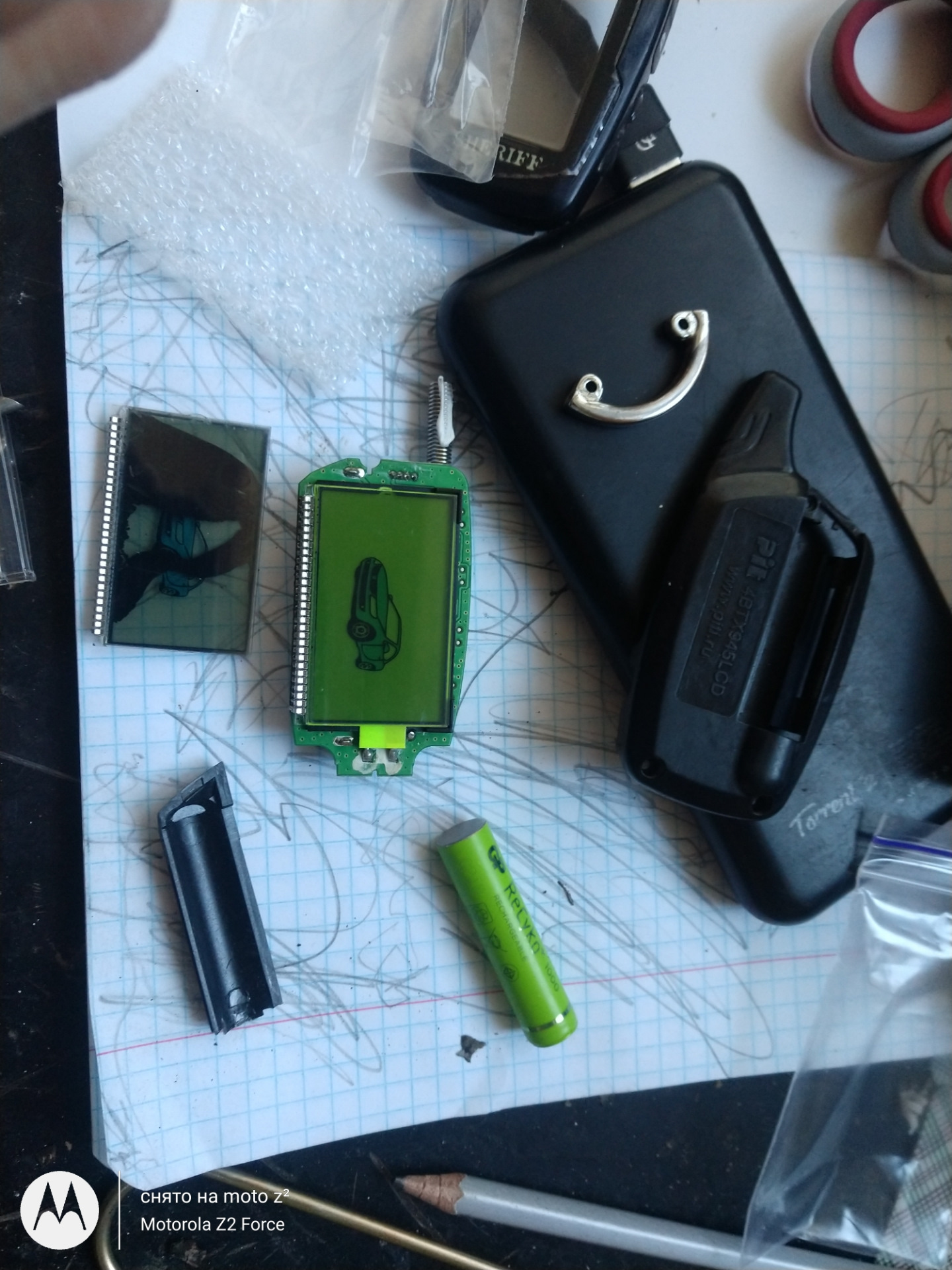 Ремонт брелка сигнализации — Chevrolet Lacetti Sedan, 1,8 л, 2005 года ...