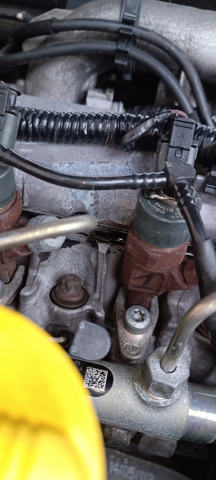 Протекла малышка) Течь масла из под клапанной крышки. — Renault Laguna ...