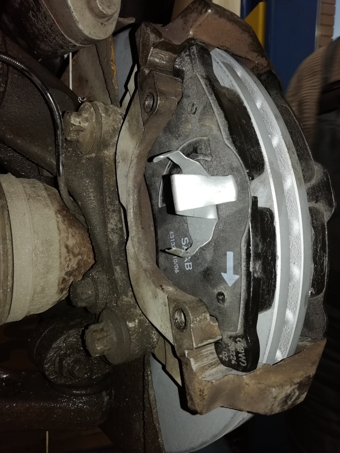 Передние тормозные диски и колодки SAAB 9-3. Пост похвалы фирме ATE ...