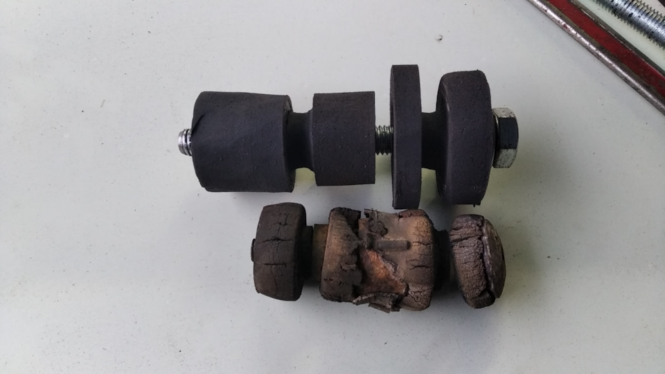 Самодельные стойки стабилизатора — Renault Kangoo (1G), 1,4 л, 1999 ...