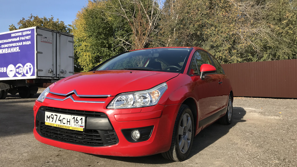 citroen c4 krasnaya kupe drive2
