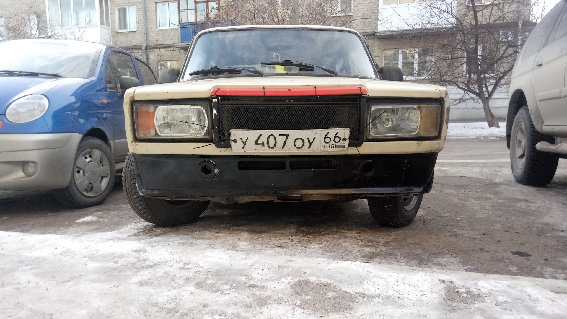 Lada 2107 1.5 бензиновый 1988 | КРОХА Russian Hachiroku на DRIVE2