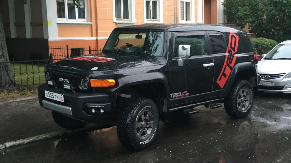 Красить или клеить? Нужен совет. — Toyota FJ Cruiser, 4 л, 2007 года ...