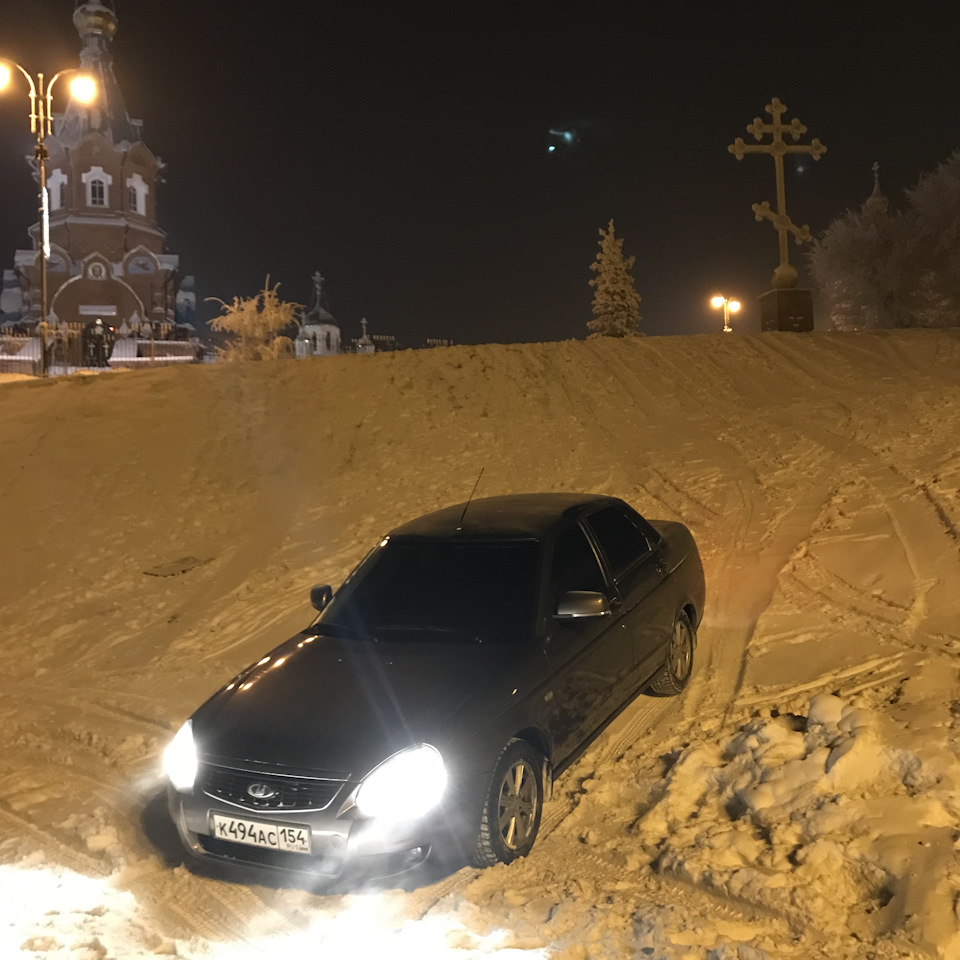 Морозы 🥶 — Lada Приора седан, 1,6 л, 2015 года | наблюдение | DRIVE2