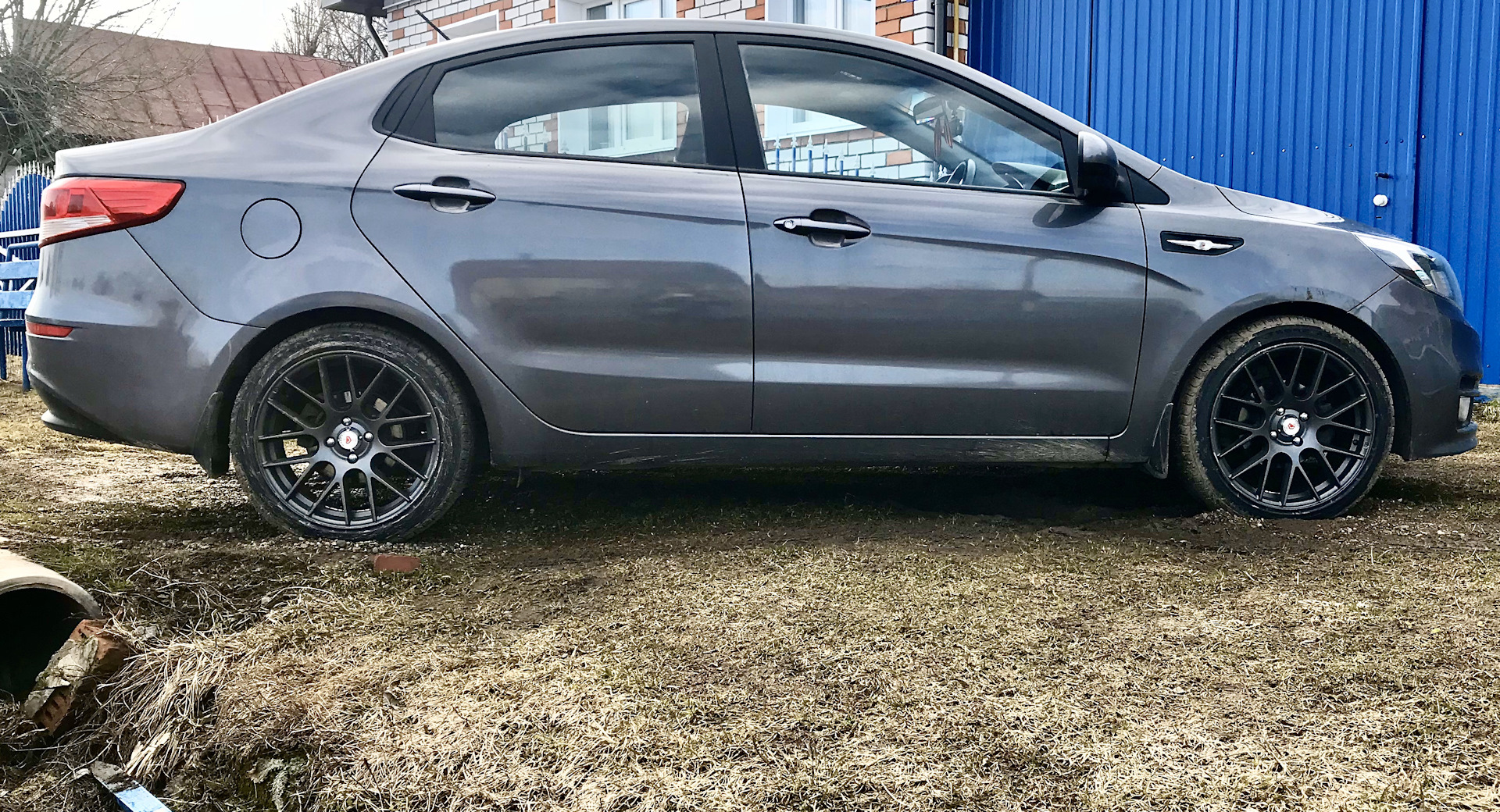 Диски r17 — KIA Rio (3G), 1,6 л, 2015 года | колёсные диски | DRIVE2