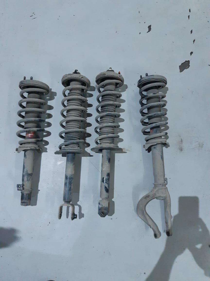 Установка укороченных пружин. vol.1 — Honda Accord (8G), 2,4 л, 2011 ...