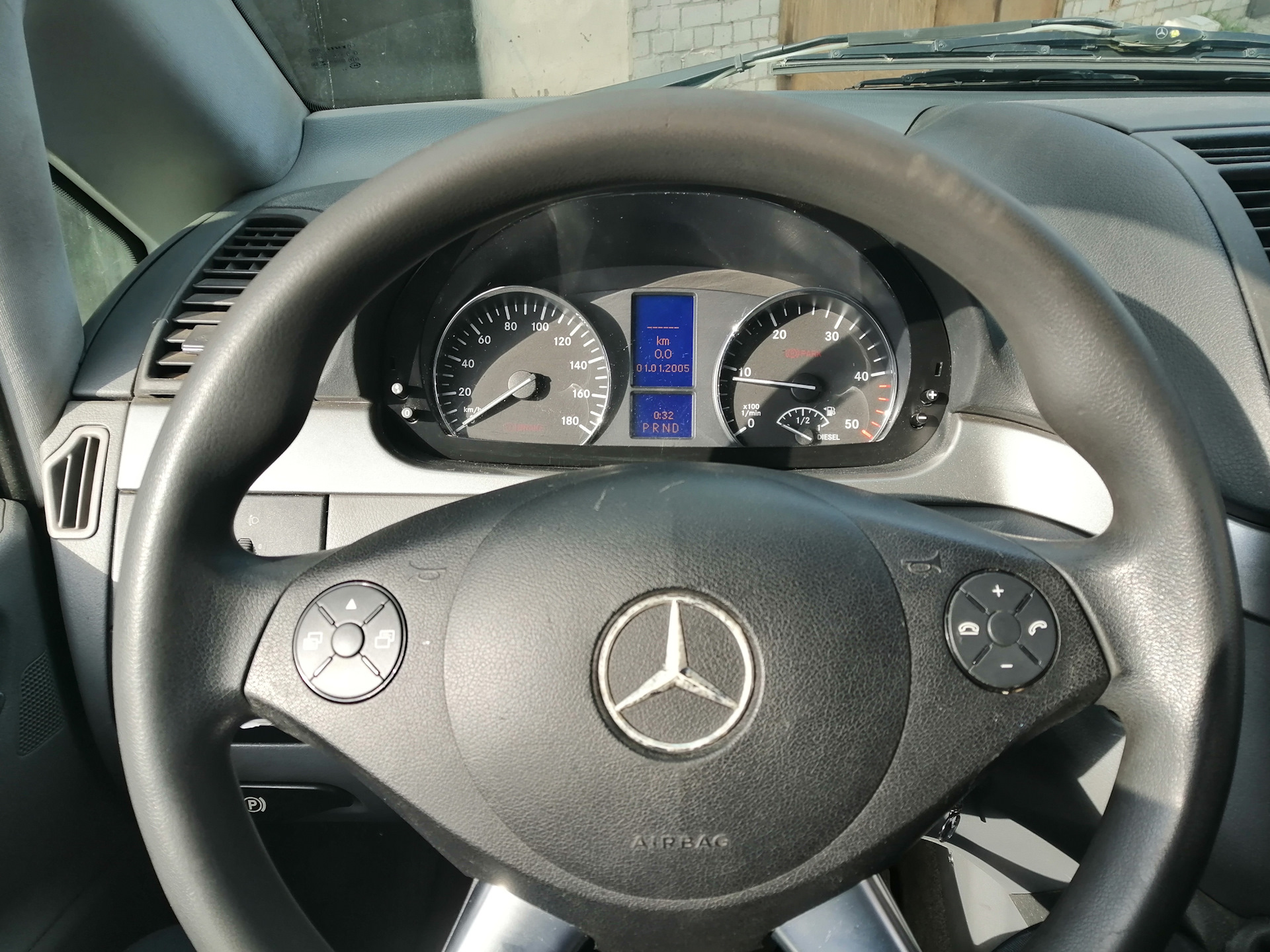 Mercedes vito w447 как снять руль