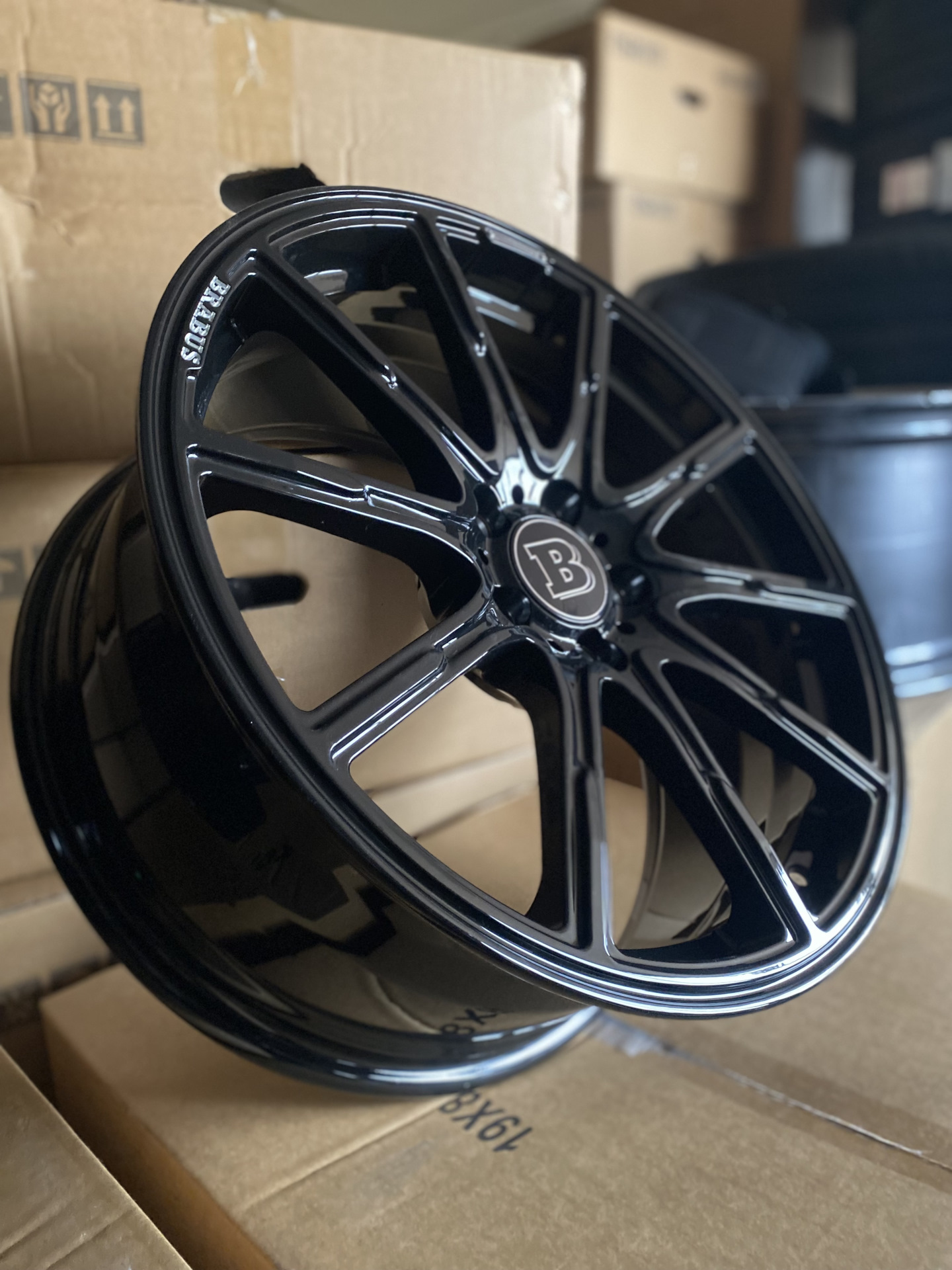 Кованые 19" диски Brabus Monoblock Z — Wheels Outlet на DRIVE2