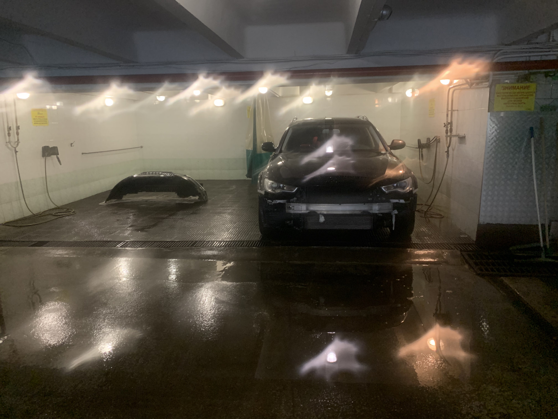 82600 Ремонт бампера, новые калесы. — Audi A6 Allroad quattro (C7), 3 л ...