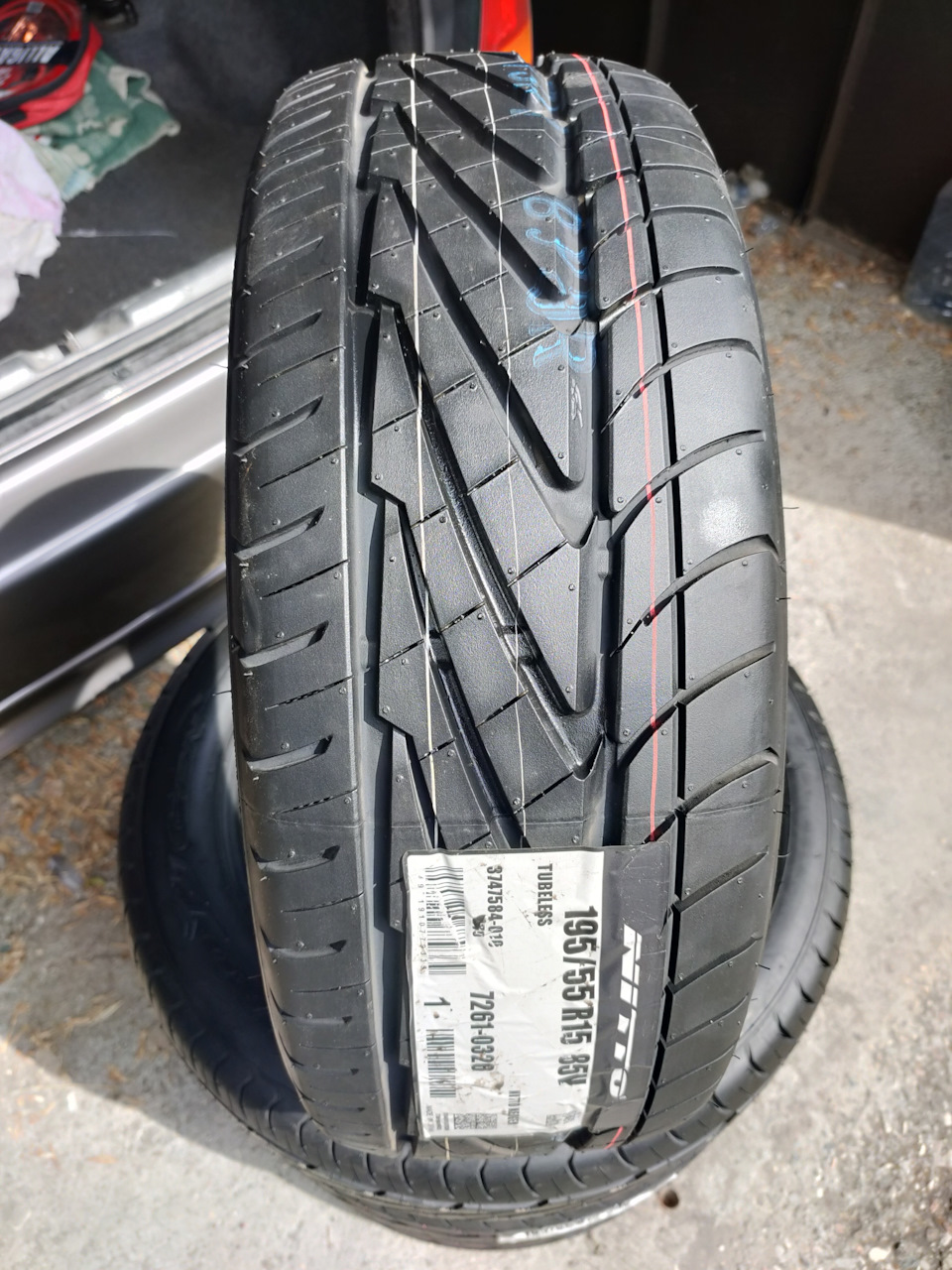 NITTO NEO GEN 195/55 R15 85V — Honda Civic (6G), 1,6 л, 1998 года | шины |  DRIVE2