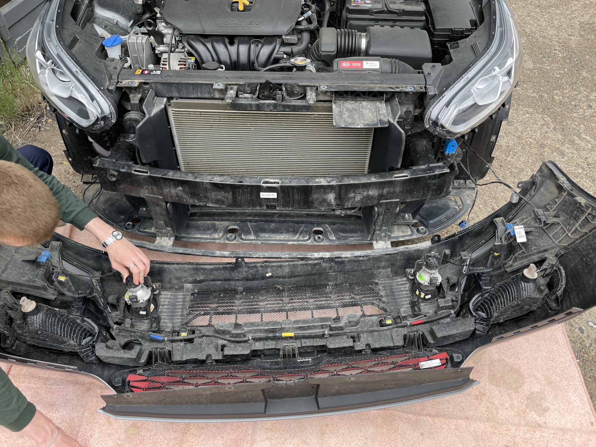 Как снять бампер киа церато Бегающие" поворотники - KIA Cerato (4G), 2 л, 2021 года аксессуары DRIVE2
