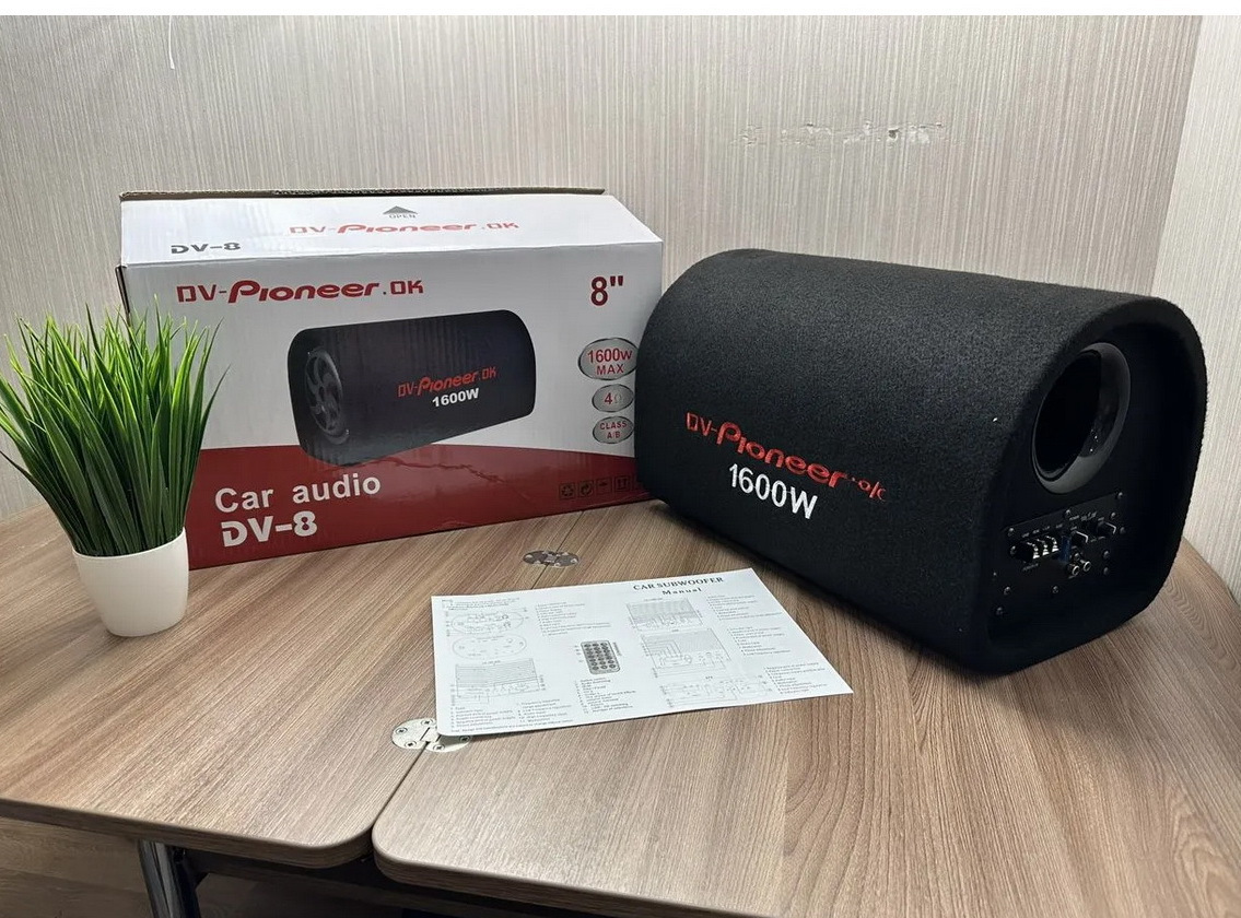 23 | Доработка музыки | Устанавливаем небольшой сабвуфер Pioneer DV-8 ...
