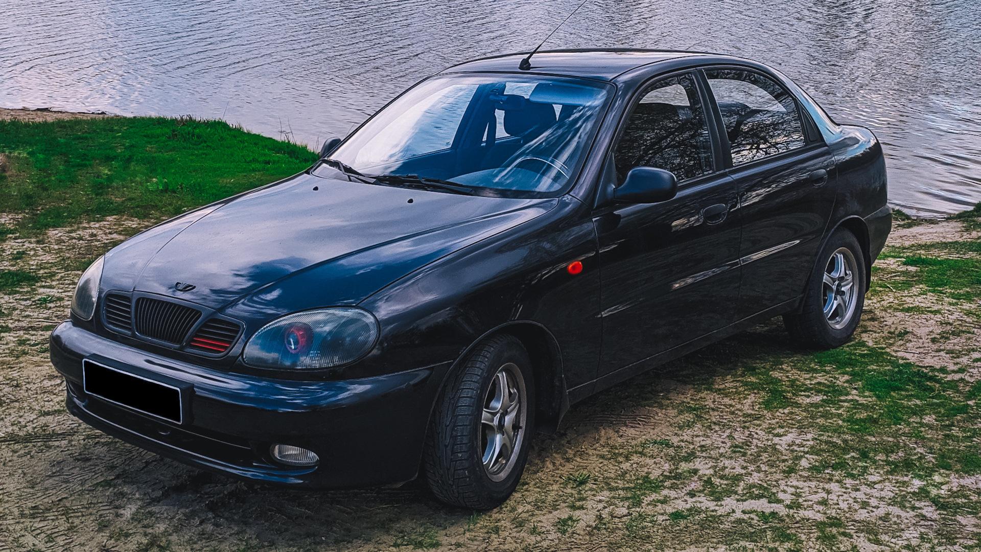 Daewoo Lanos 1.5 гибридный 2007 | «Чёрная Жемчужина» на DRIVE2