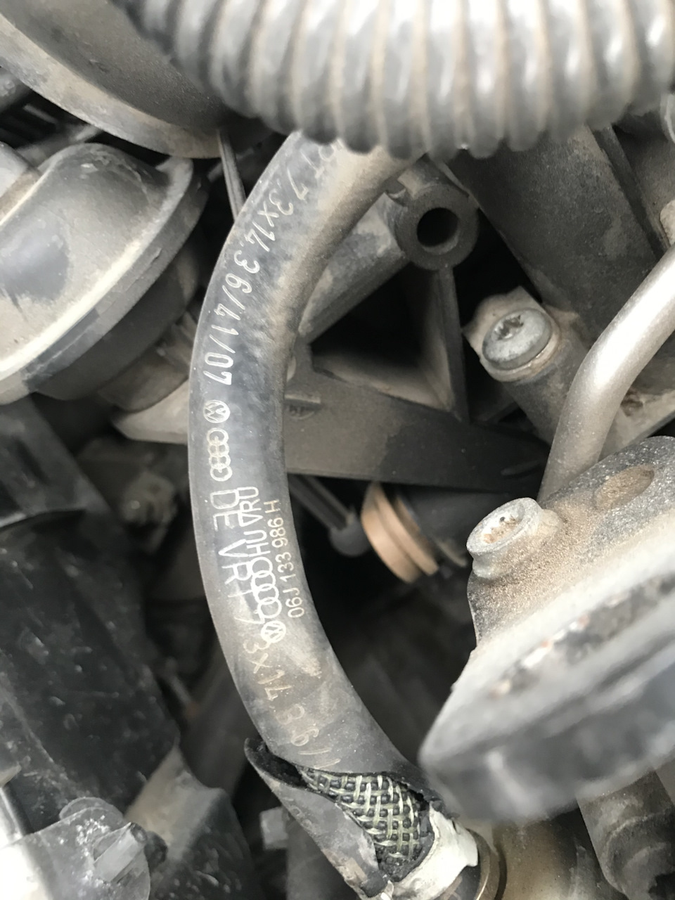 Поиски одной неисправности нашли другую — Volkswagen Passat B6, 1,8 л ...