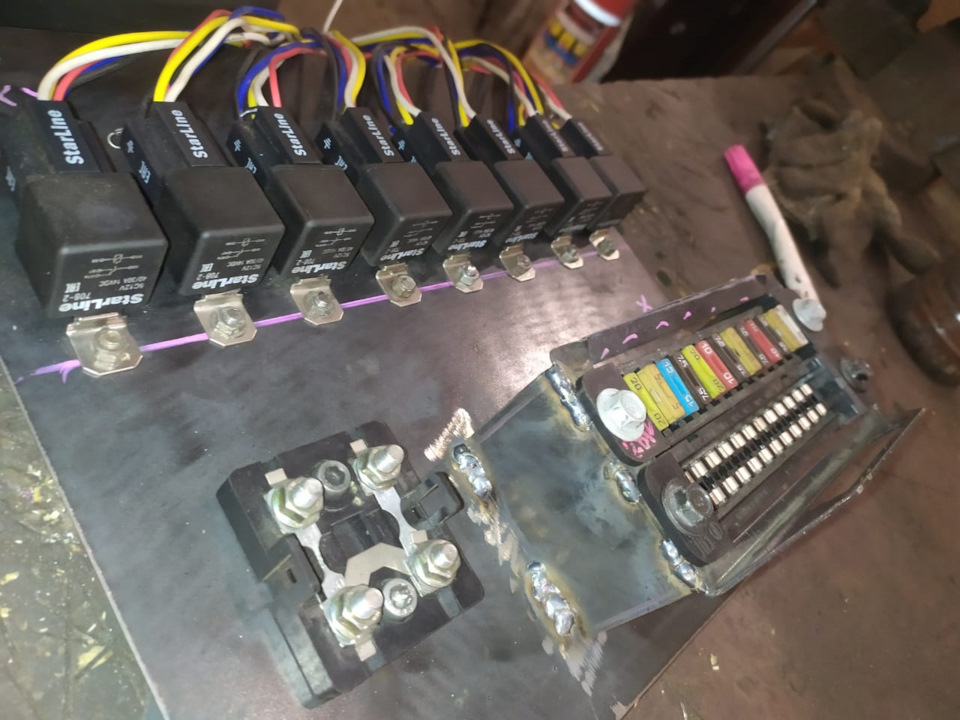 Проводка по новому — УАЗ 31512, 2,5 л, 1994 года | электроника | DRIVE2