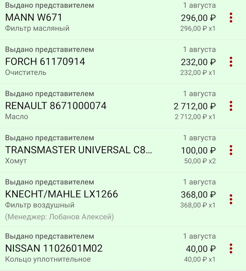 Лог ТО[большая простыня]+ регламент, хотелки — Renault Koleos (1G), 2,5 л,  2013 года | плановое ТО | DRIVE2