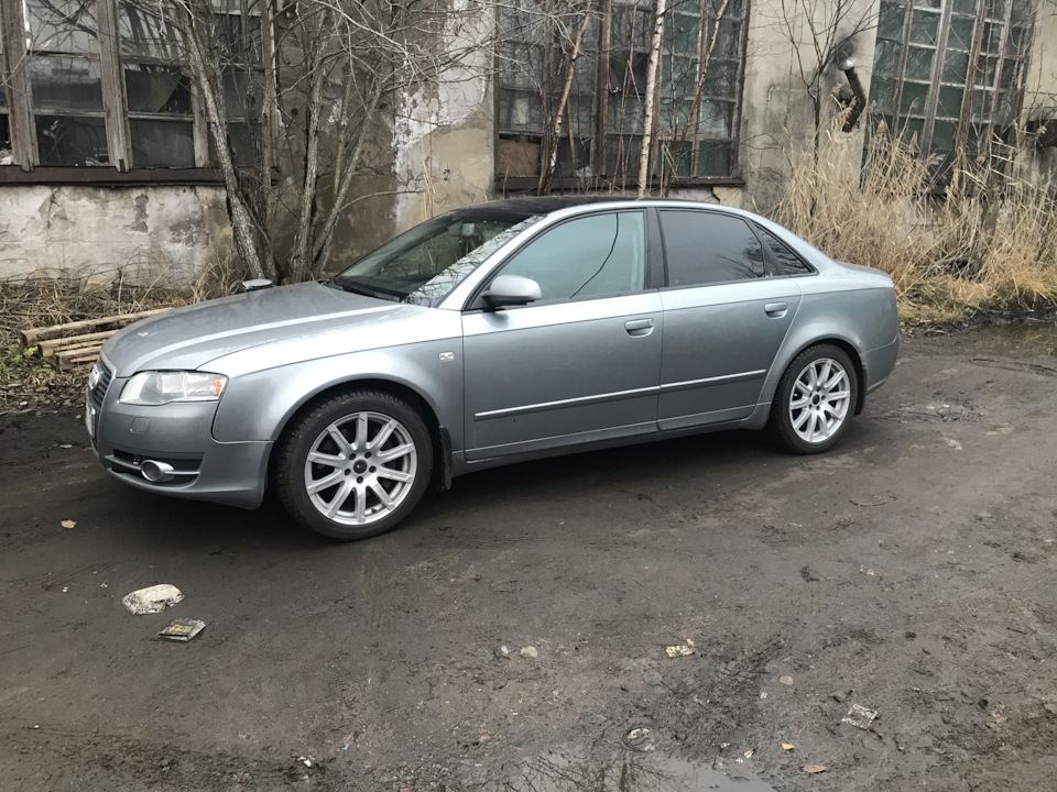 Переобувочка — Audi A4 (B7), 2 л, 2007 года | колёсные диски | DRIVE2