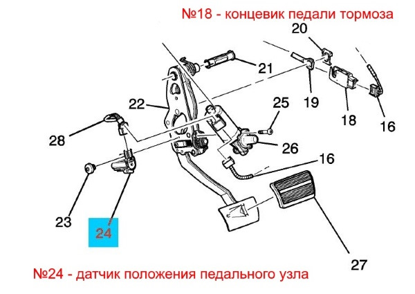 Схема тормозной системы прадо 90