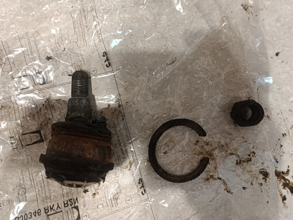 Замена шаровой опоры после диагностики — Hyundai Accent (4G), 1,6 л ...