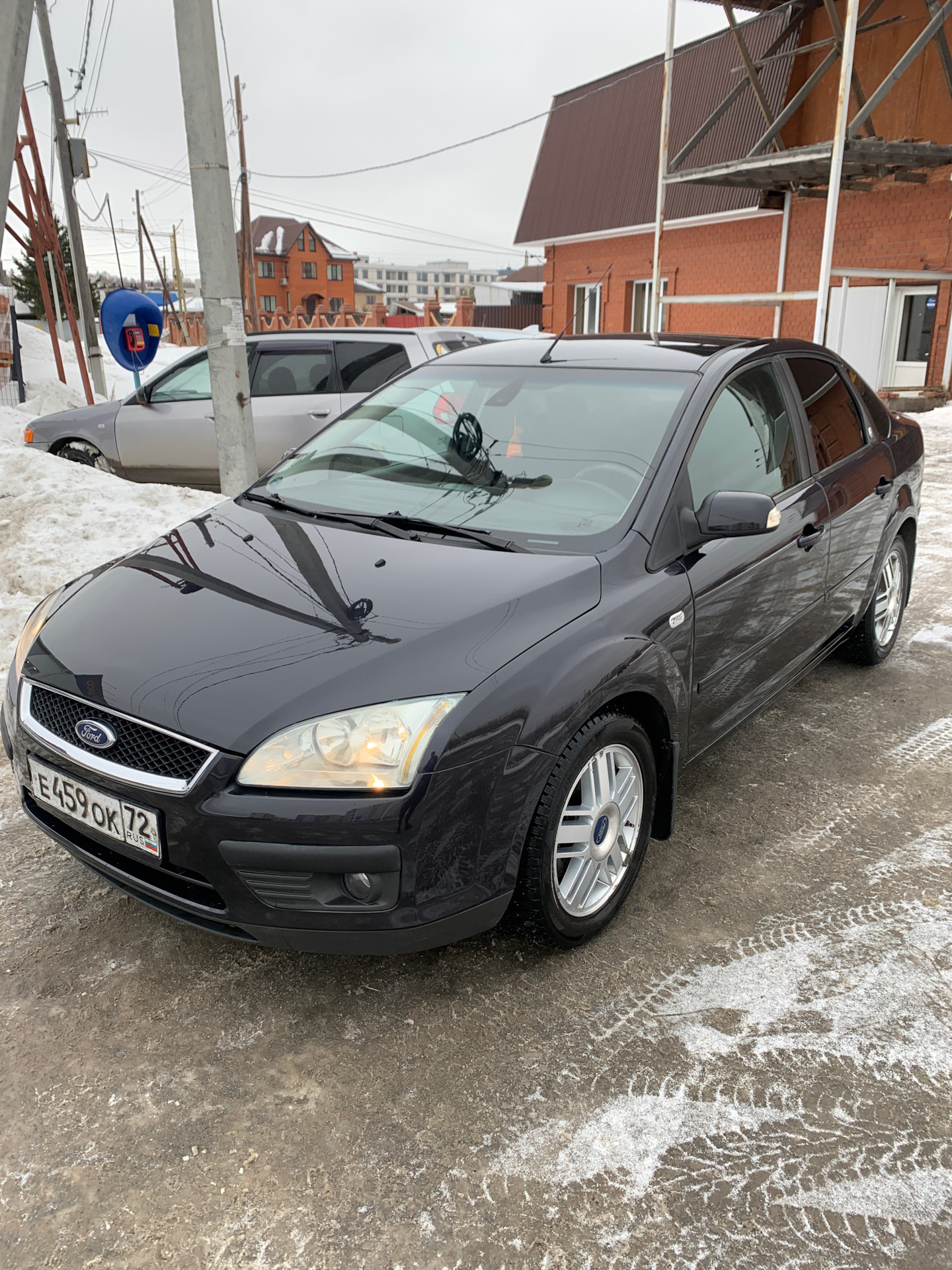 Замена лобового стекла — Ford Focus II Sedan, 1,6 л, 2006 года | визит ...