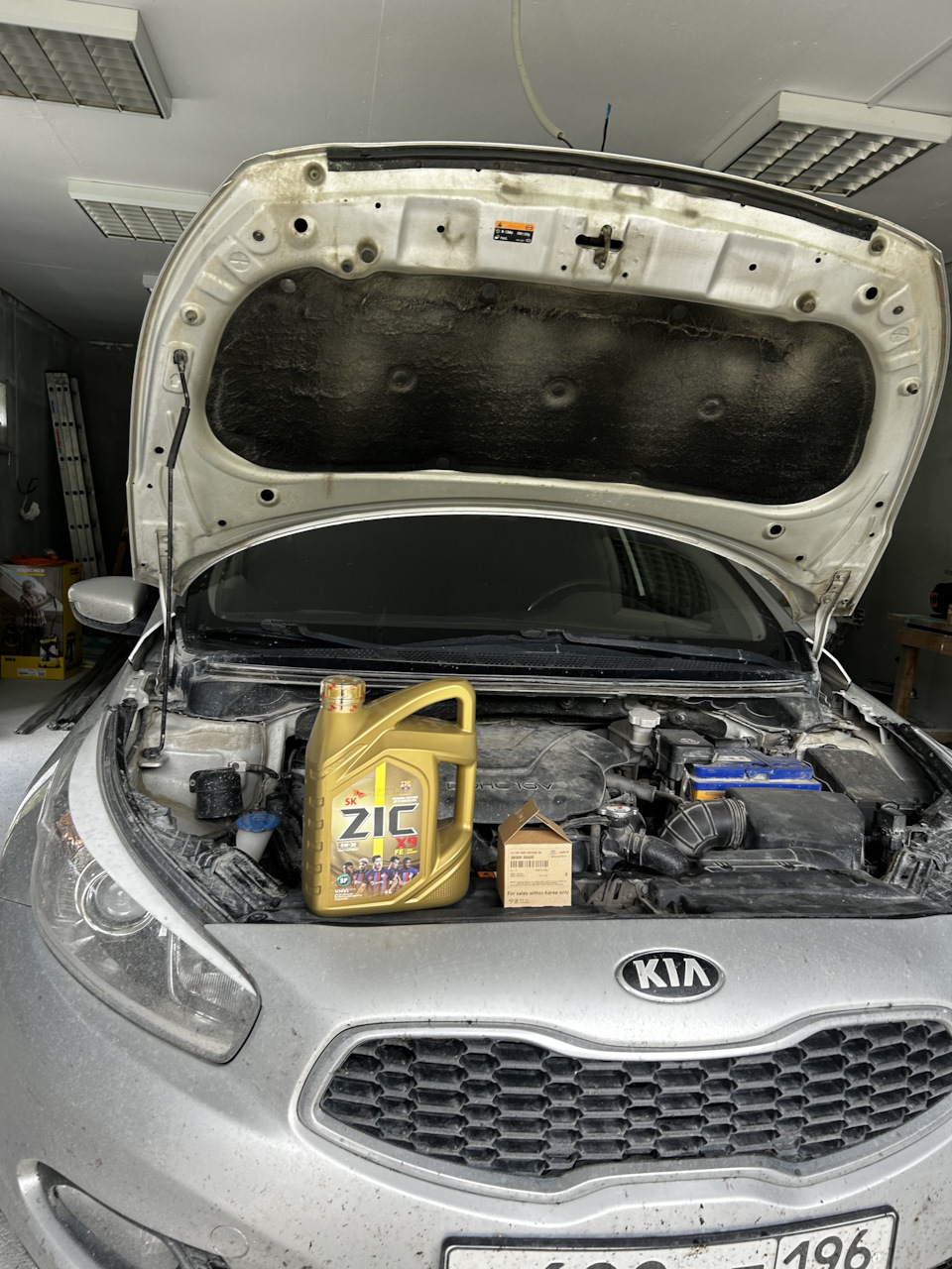 Опять замена масла и топливного фильтра — KIA Ceed (2G), 1,6 л, 2012 ...