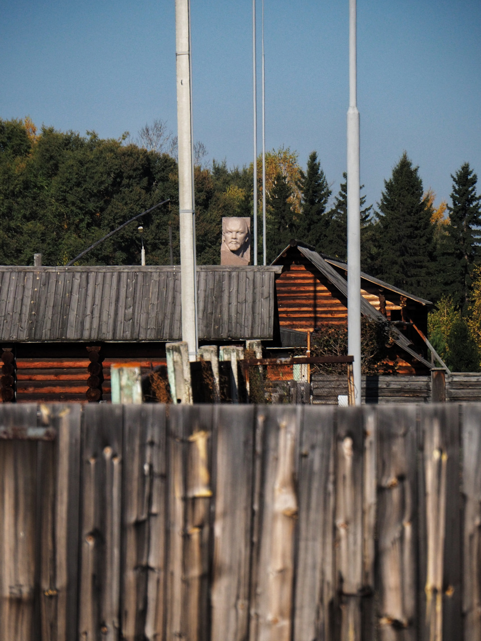 Деревня, в который был в ссылке Ленин — Suzuki Alto (8G)