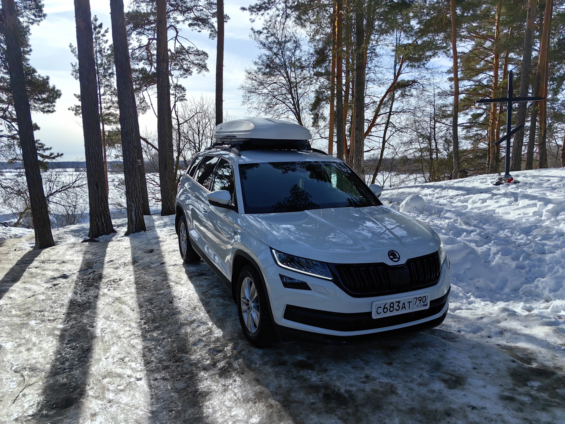 Новый автобокс Carl Steelman SPORT 450л — Skoda Kodiaq (1G), 2 л, 2020 ...