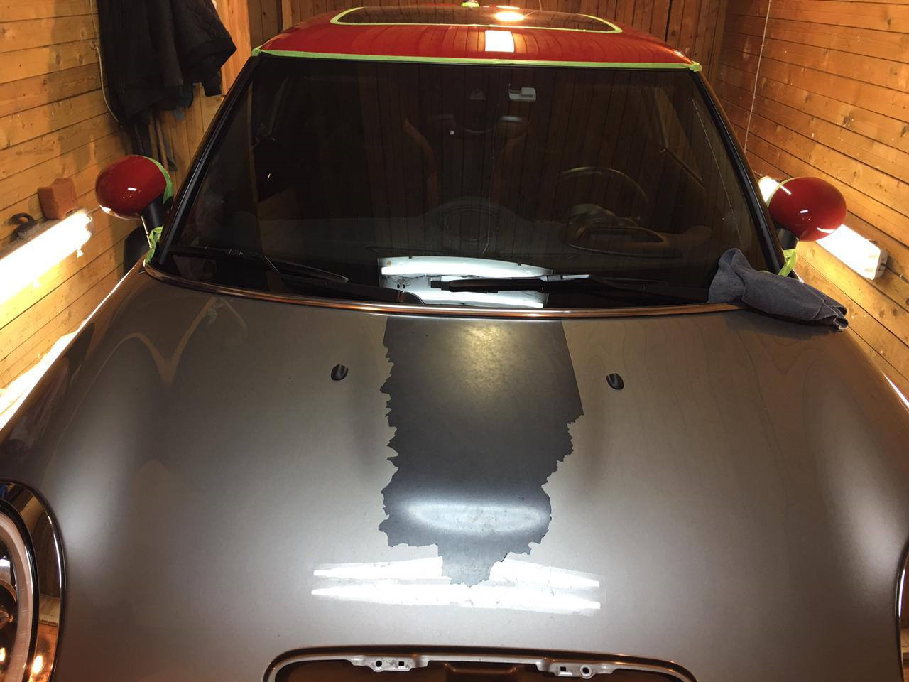 Клин-лук, восстановление ЛКП — MINI John Cooper Works, 2 л, 2017 года ...