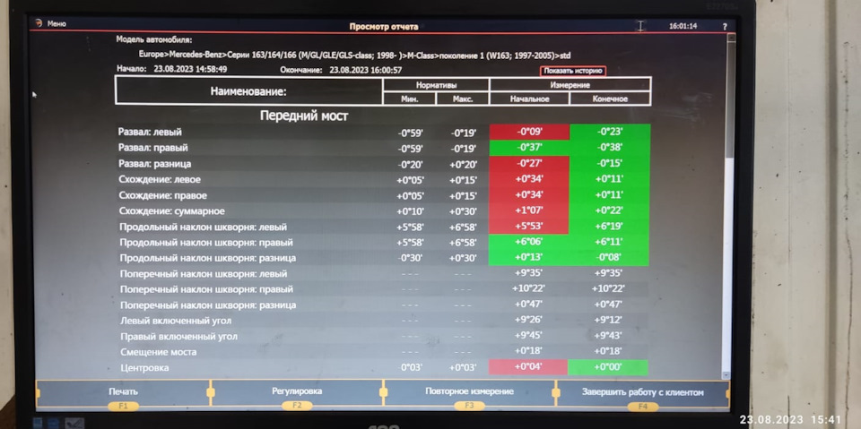 Регулировка подвески — Mercedes-Benz M-Class (W163), 3,2 л, 2002 года ...