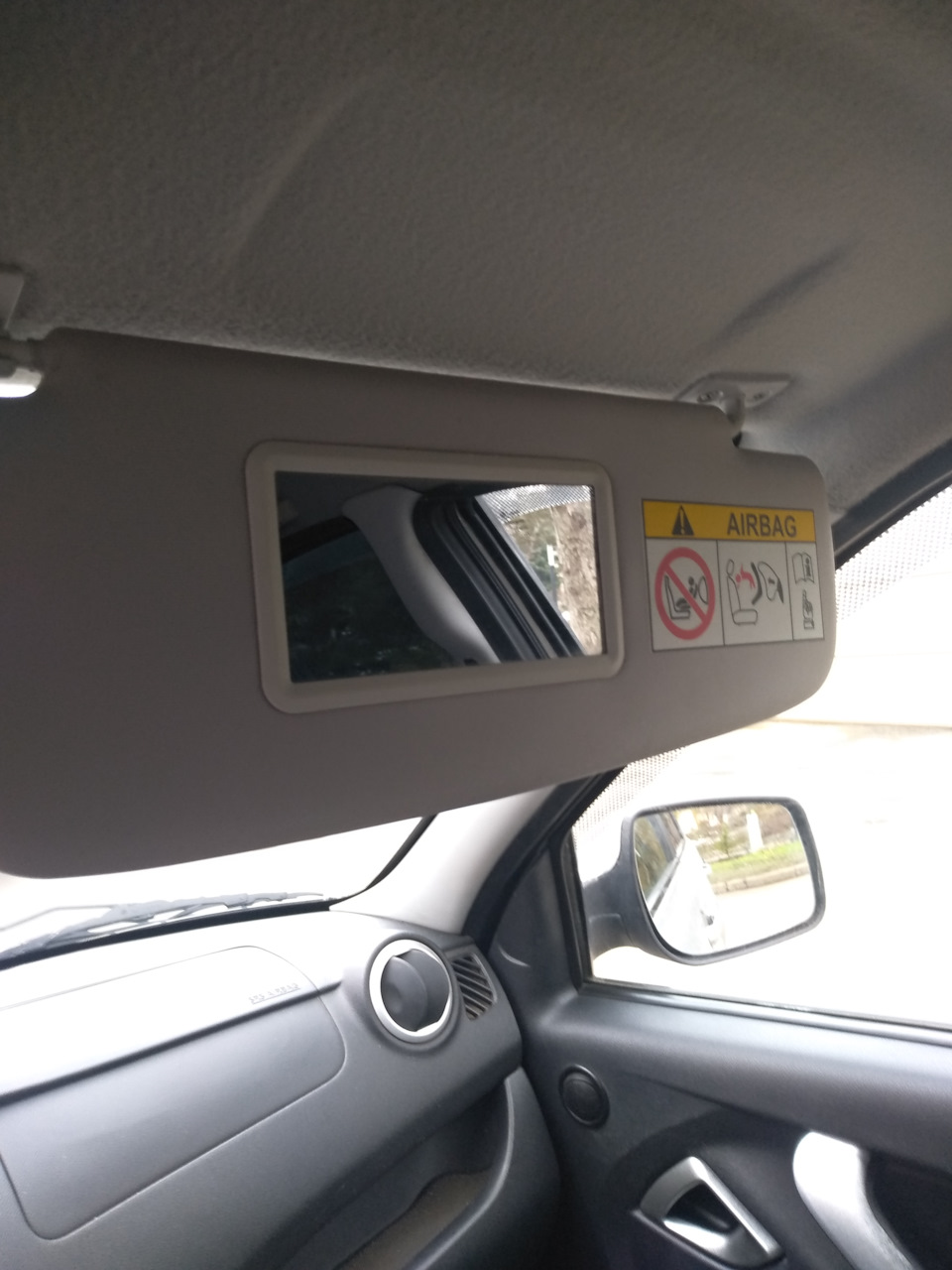 Зеркало в козырьке — DRIVE2