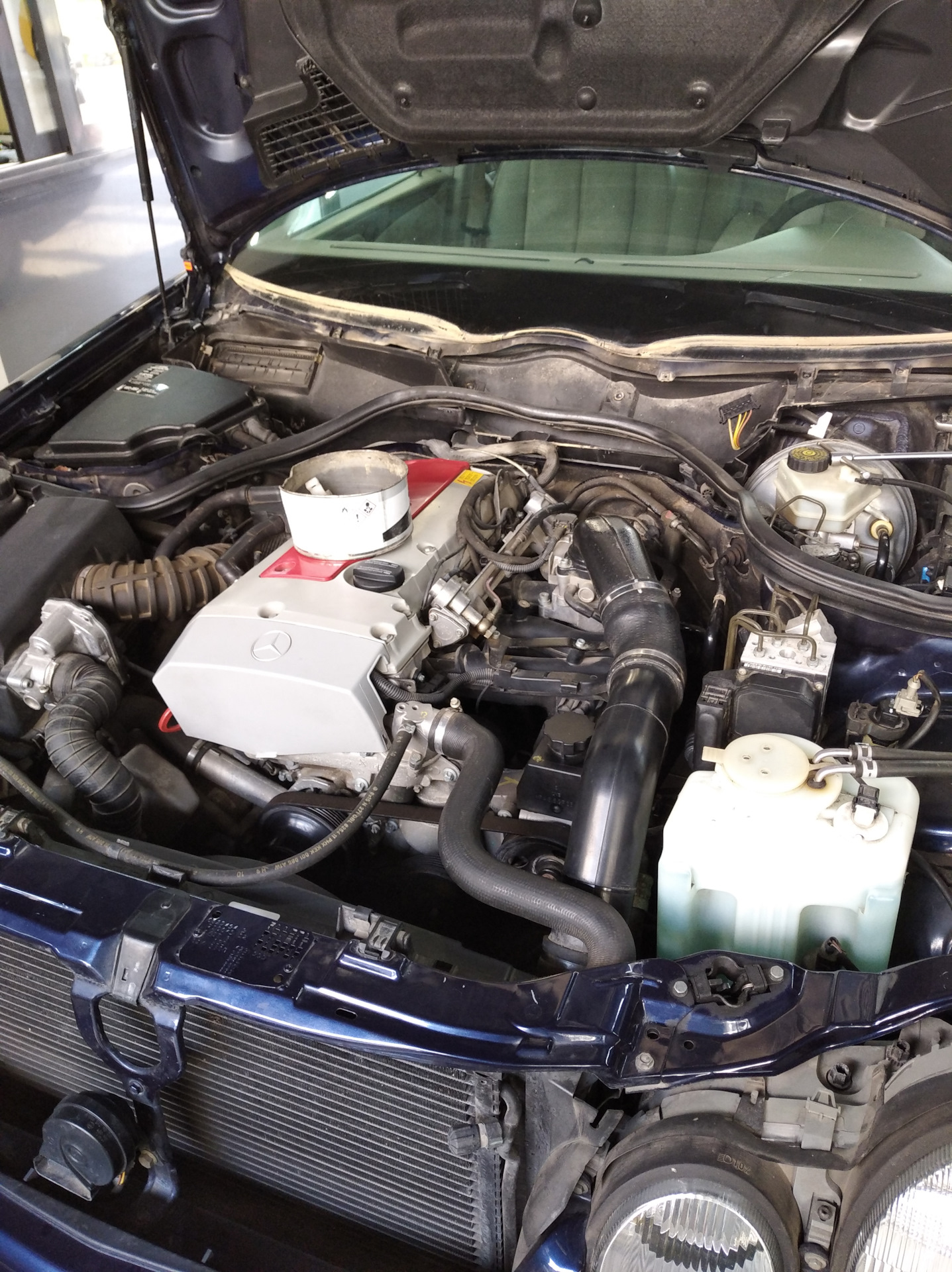 ABS ESP BAS продолжение — Mercedes-Benz E-Class (W210), 2 л, 1999 года ...